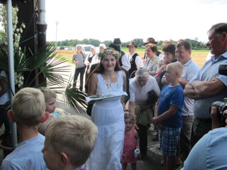 Prireditev ob vstopu Hrvaške v EU na mejnem prehodu Gibina 37